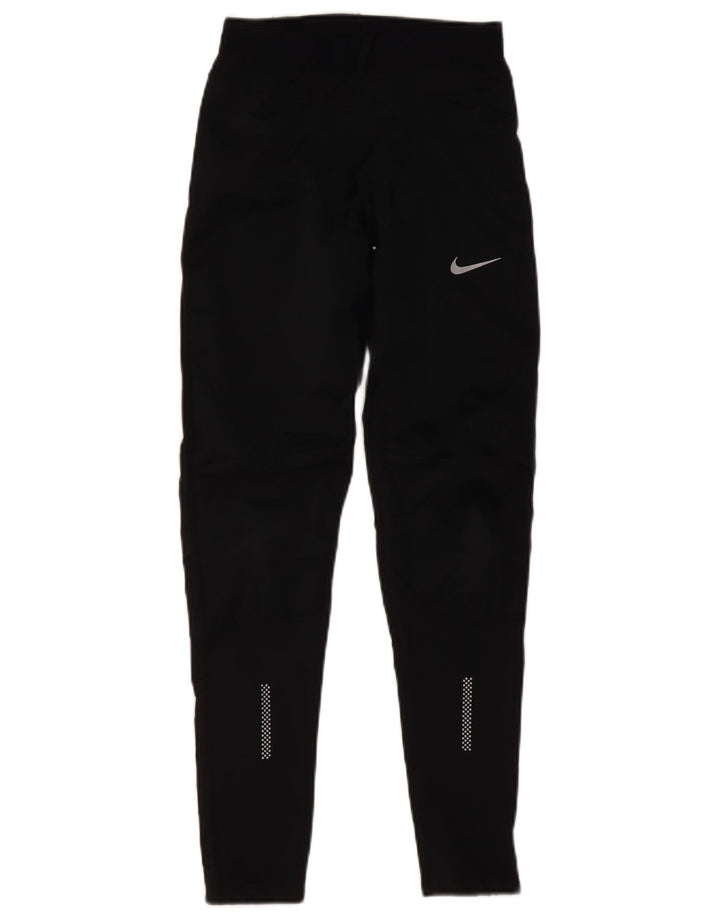 Pantaloni della tuta da donna Nike UK 10 piccoli neri
