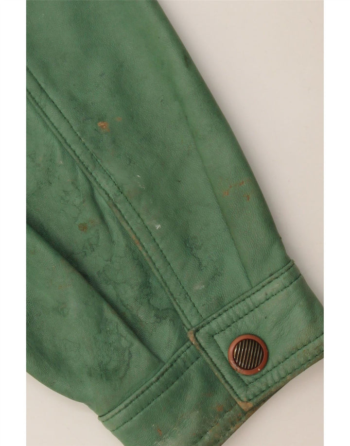 Giacca in Pelle Uomo C.Comberti IT 50 Large Pelle Verde