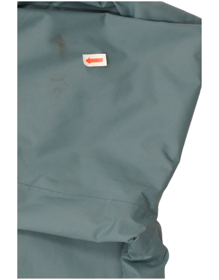 DECATHLON Giacca antipioggia bambino Quechua con cappuccio 12-13 anni Poliestere verde