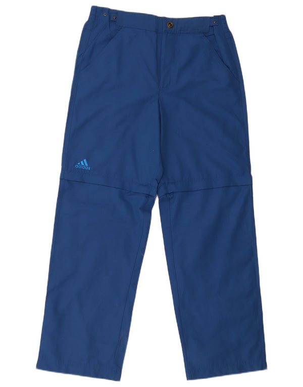 Pantaloni chino dritti da uomo Adidas UK 36/38 Small W32 L30 cotone blu