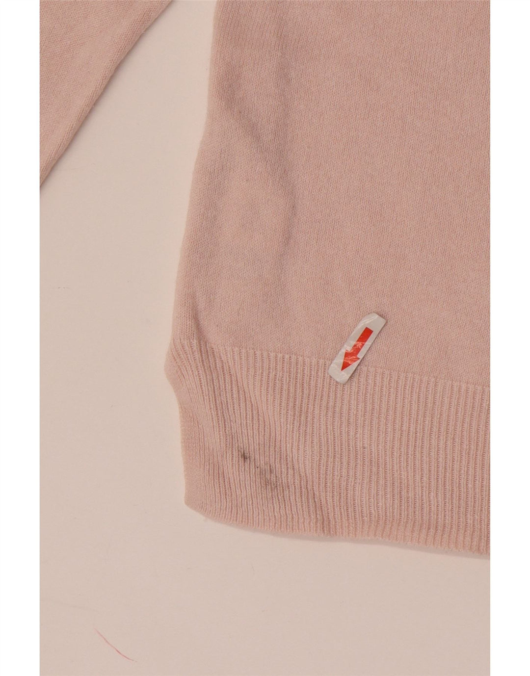 Maglione maglione girocollo da donna Marks & Spencer UK 12 Acrilico rosa medio