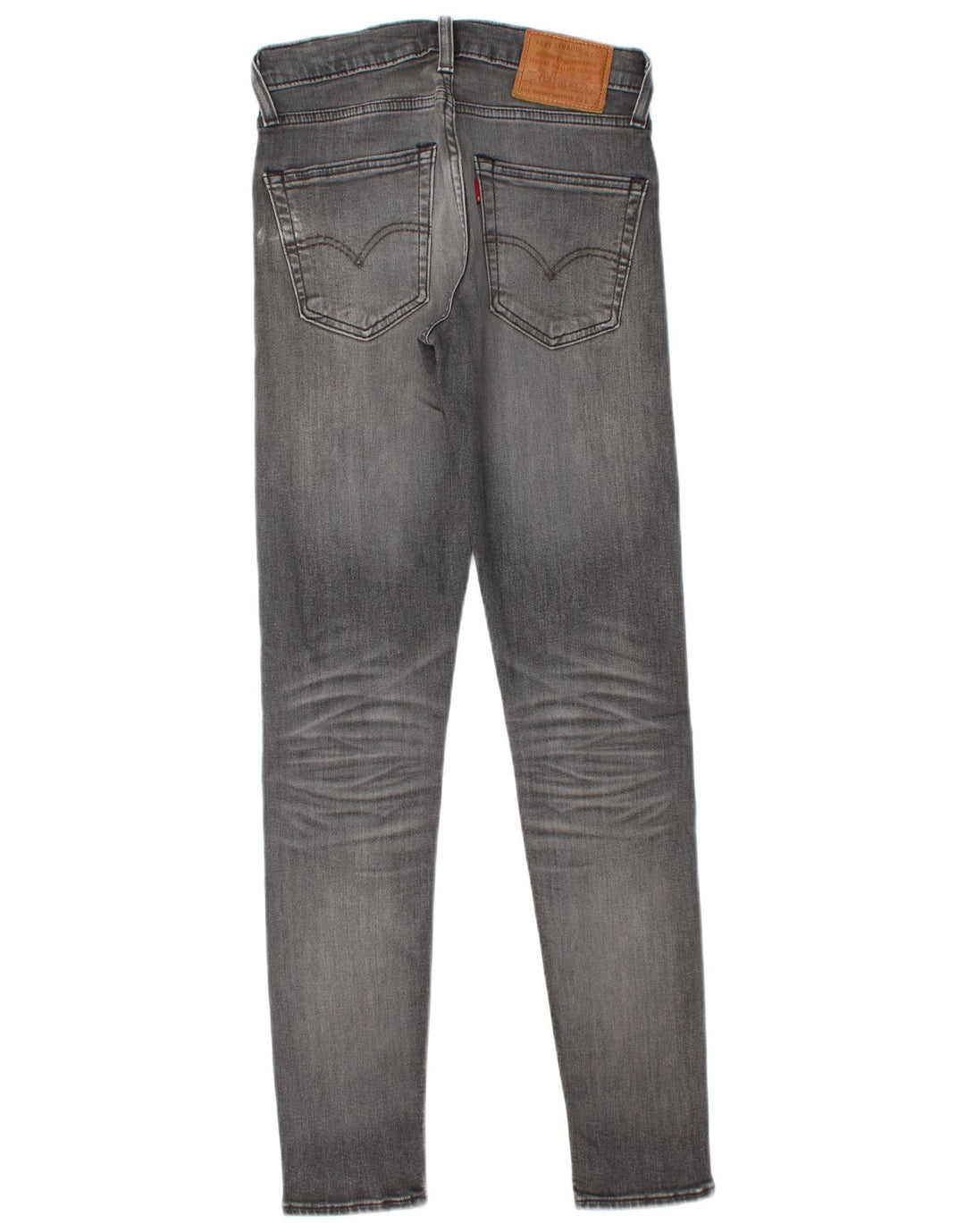 Jeans skinny affusolati da uomo Levi's W29 L32 in cotone grigio