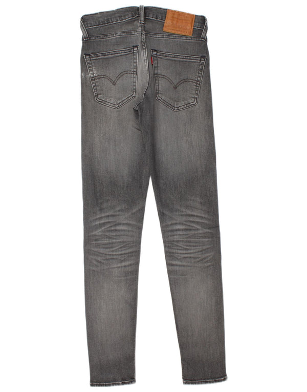 Jeans skinny affusolati da uomo Levi's W29 L32 in cotone grigio