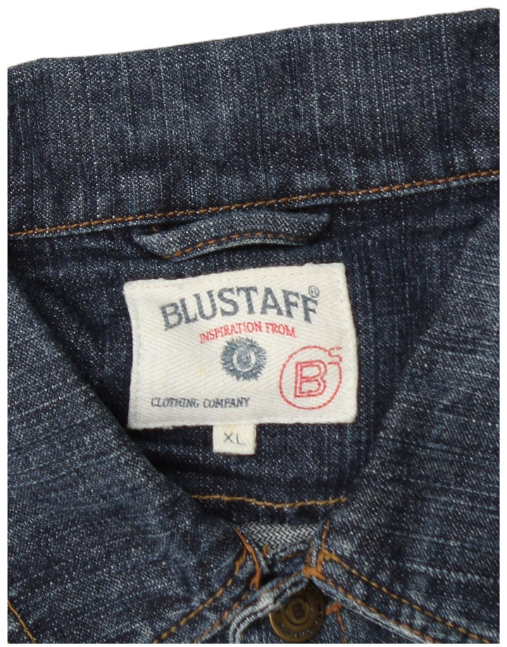 BLUSTAFF Giacca di jeans da uomo UK 42 XL Blu