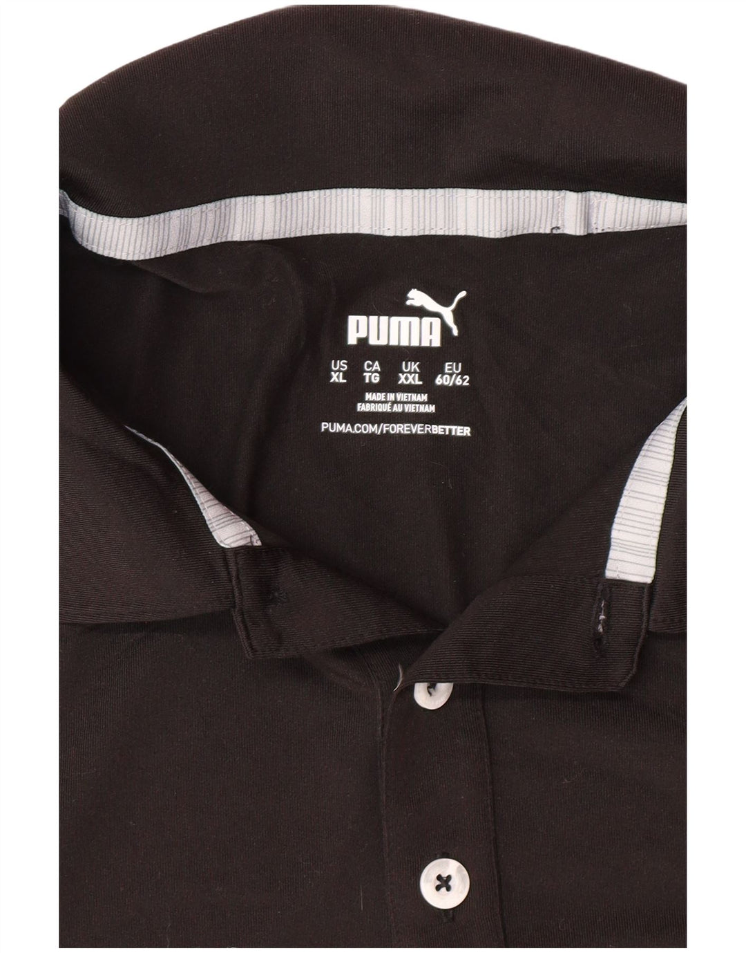 Polo PUMA da uomo 2XL grigia a blocchi di colore
