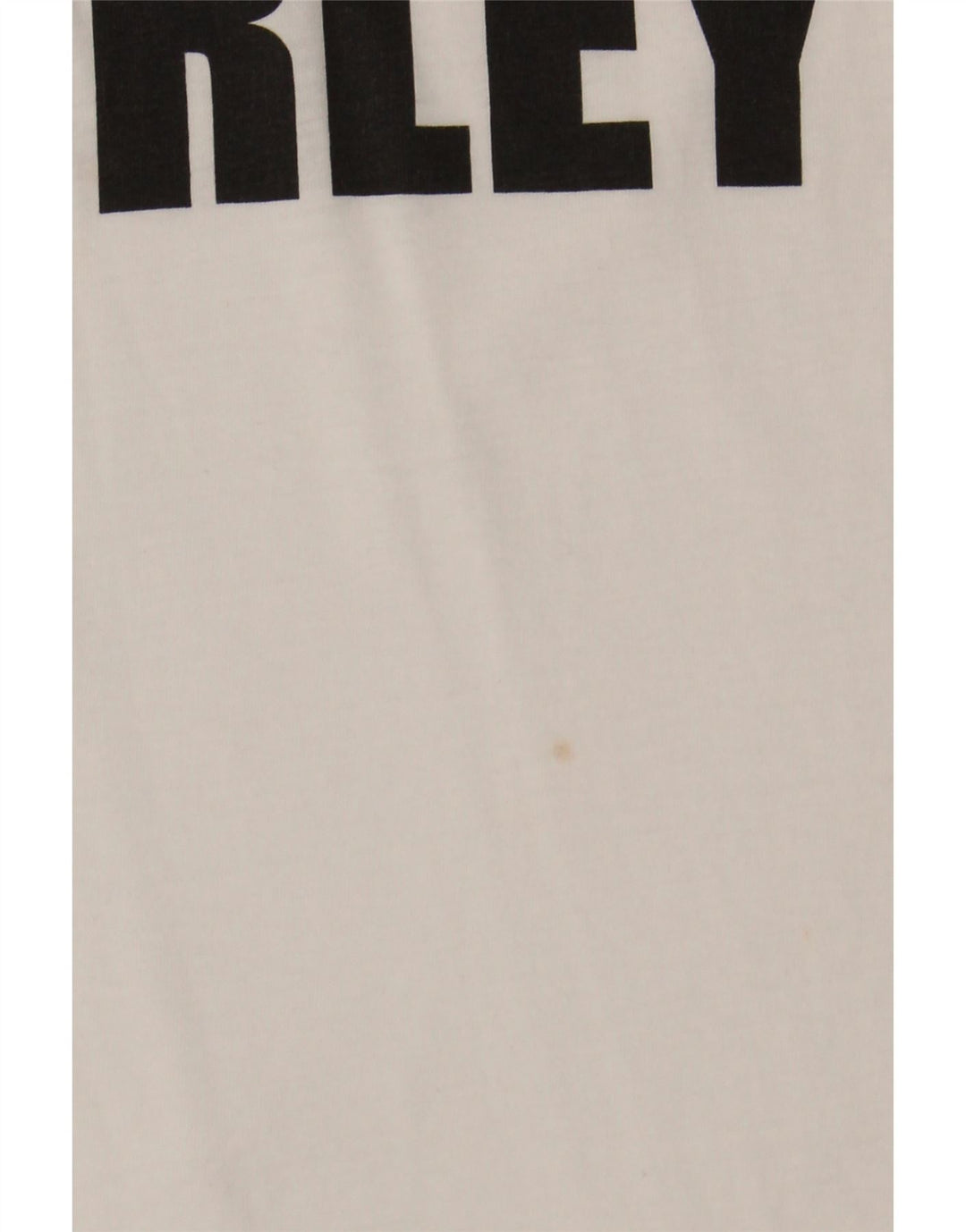 HURLEY Mens Graphic T-Shirt Top Large White Cotton Vintage Hurley and Second-Hand Hurley from Messina Hembry 