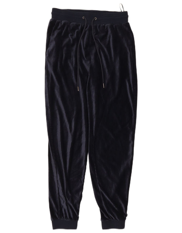 Pantaloni da tuta da donna Marks & Spencer Joggers UK 10 Small Blu Navy