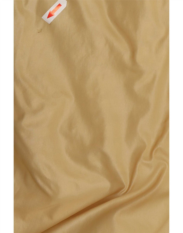 Giubbotto bomber reversibile vintage da uomo UK 36 piccolo beige