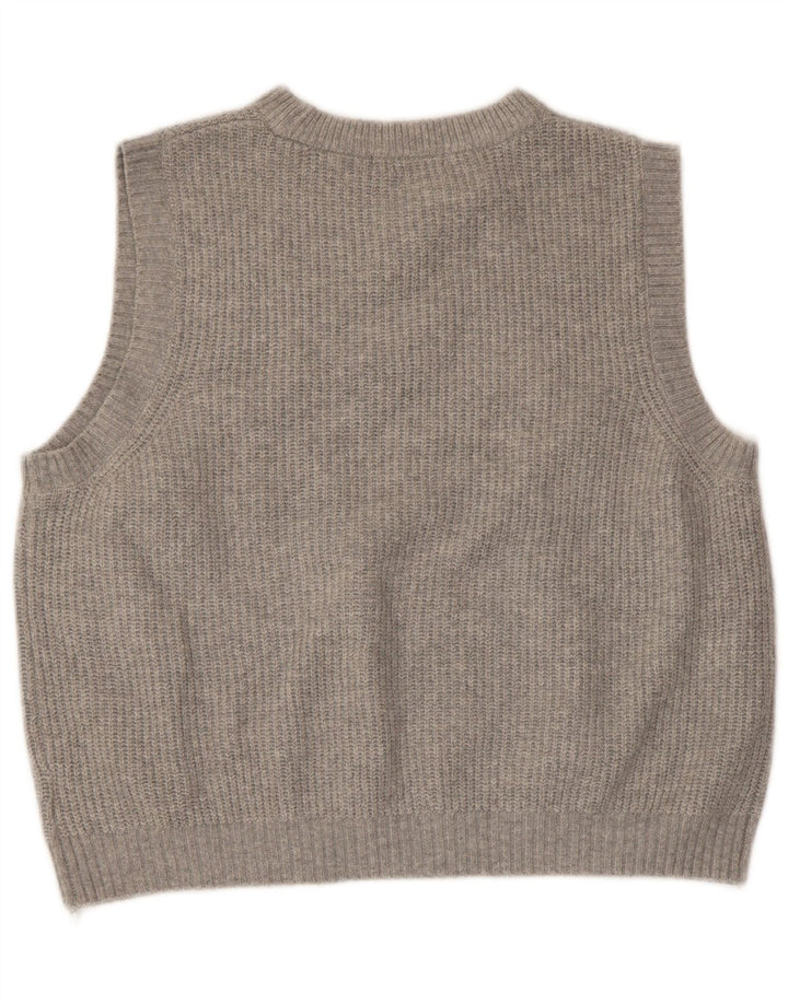 Canotta oversize da donna Marks & Spencer UK 16 grande poliestere grigio