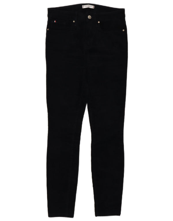 Pantaloni skinny in velluto a coste Como da donna Tommy Hilfiger W26 L28 Blu Navy
