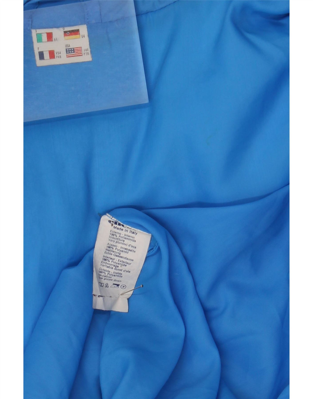 Giubbotto Imbottito Uomo ELLESSE IT 54 2XL Blu Poliammide