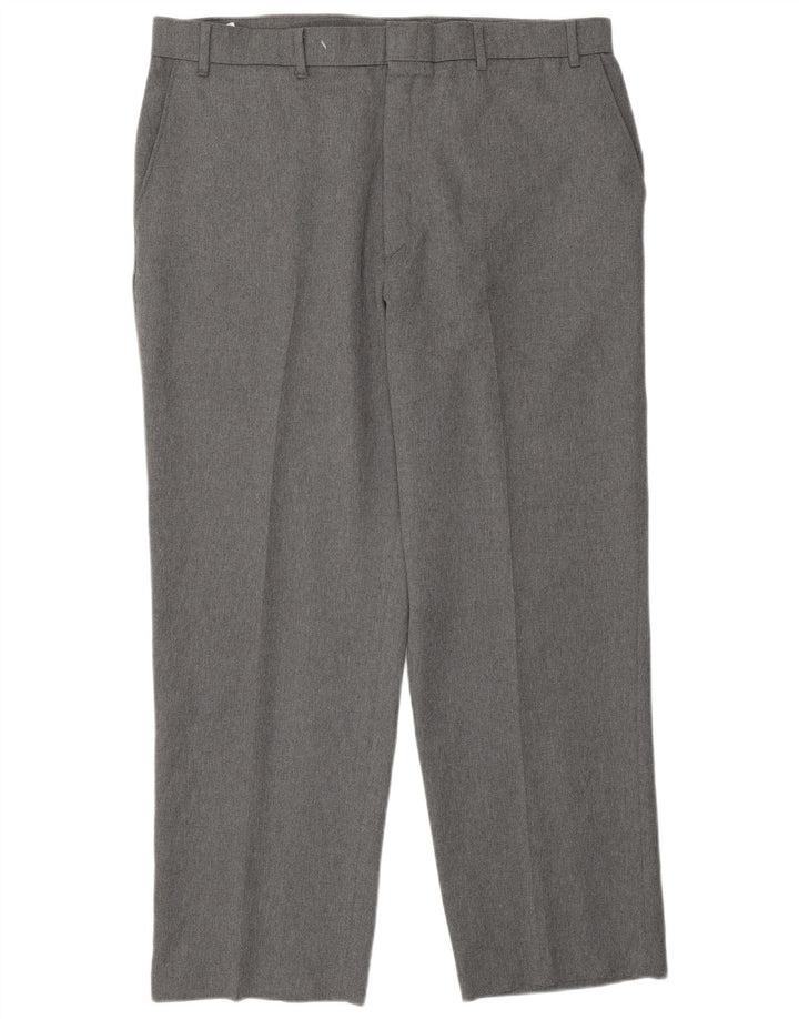 Pantaloni chino dritti da uomo Levi's W38 L29 poliestere grigio