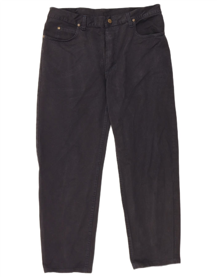 Pantaloni casual affusolati da uomo LEE W38 L28 in cotone nero