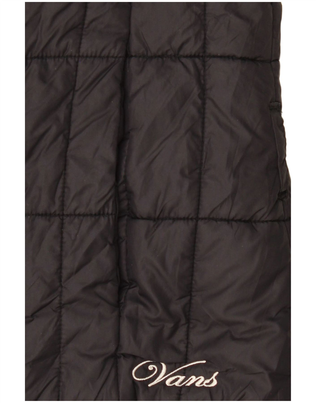 Giacca imbottita con cappuccio da donna Vans UK 10 Small Nera
