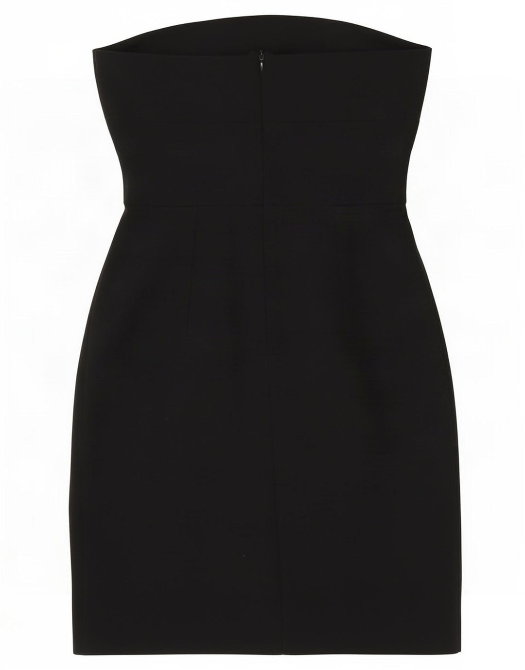 Abito senza spalline da donna Zara UK 8 piccolo poliestere nero