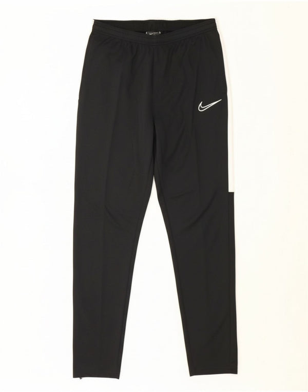 Pantaloni da tuta Nike Dri Fit da uomo color block medio nero