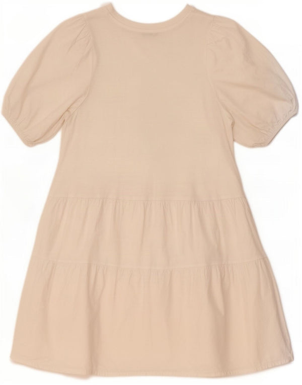 Abito a strati da donna Zara UK 6 XS cotone bianco