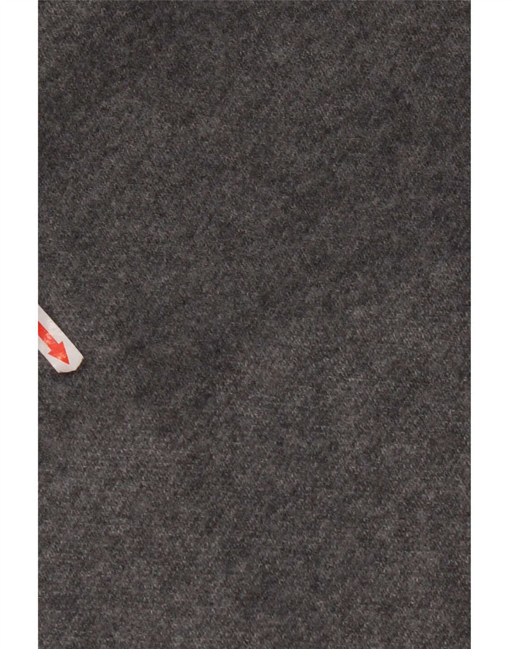 Maglione cardigan da donna Zara UK 14 Acrilico grigio medio