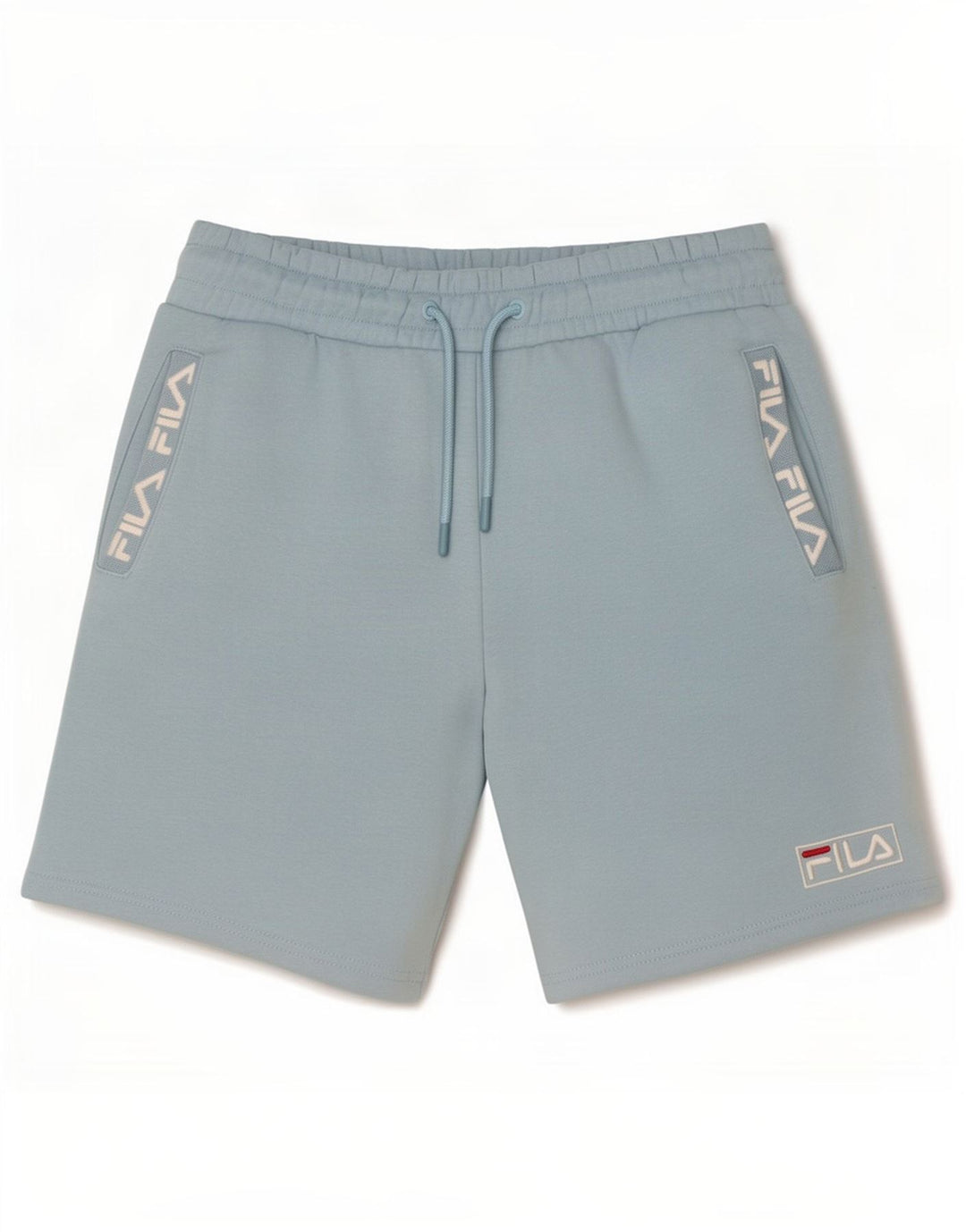 Pantaloncini sportivi grafici da uomo Fila in cotone blu medio