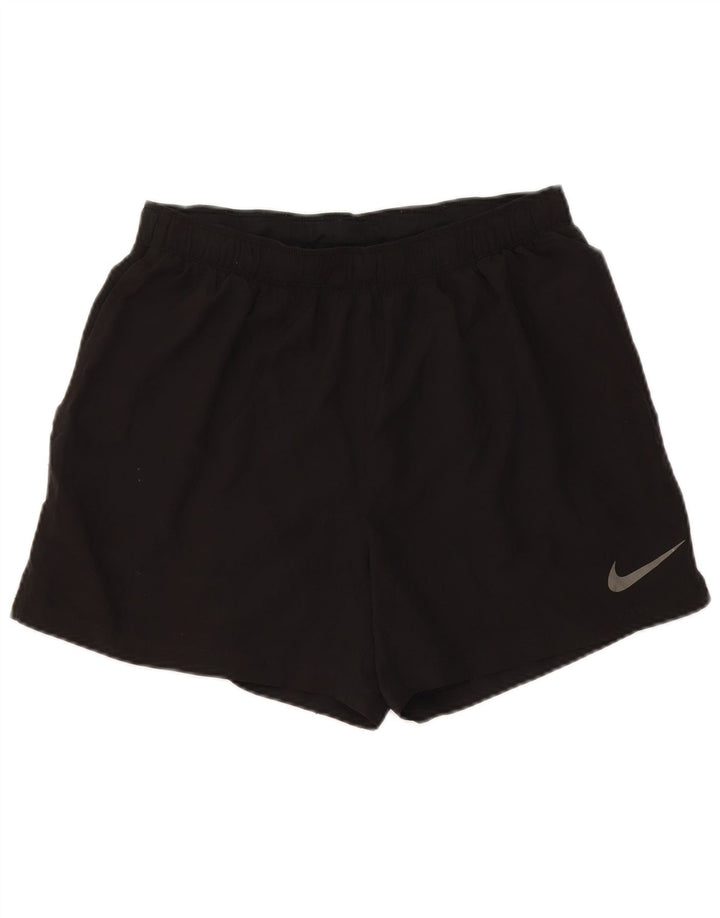 Pantaloncini sportivi Nike da donna UK 14 grandi neri in poliestere