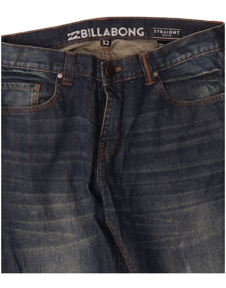 Jeans dritti da uomo Billabong W32 L32 cotone blu