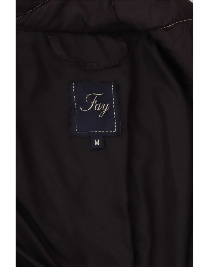 Cappotto imbottito da donna Fay UK 14 medio nero