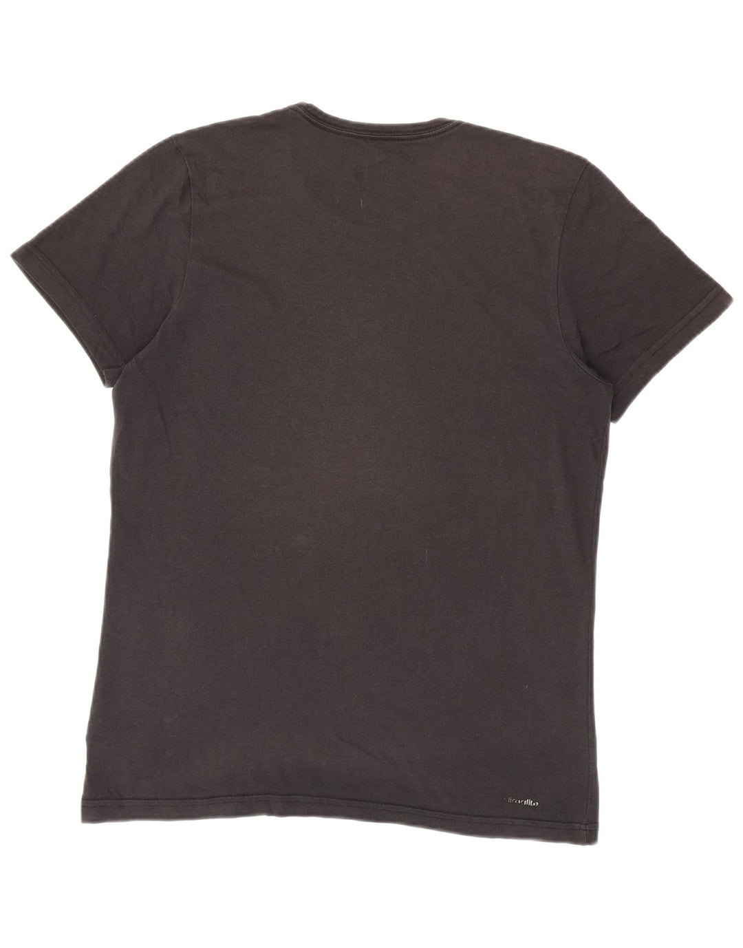 T-shirt Adidas Climalite da uomo Top in cotone nero medio