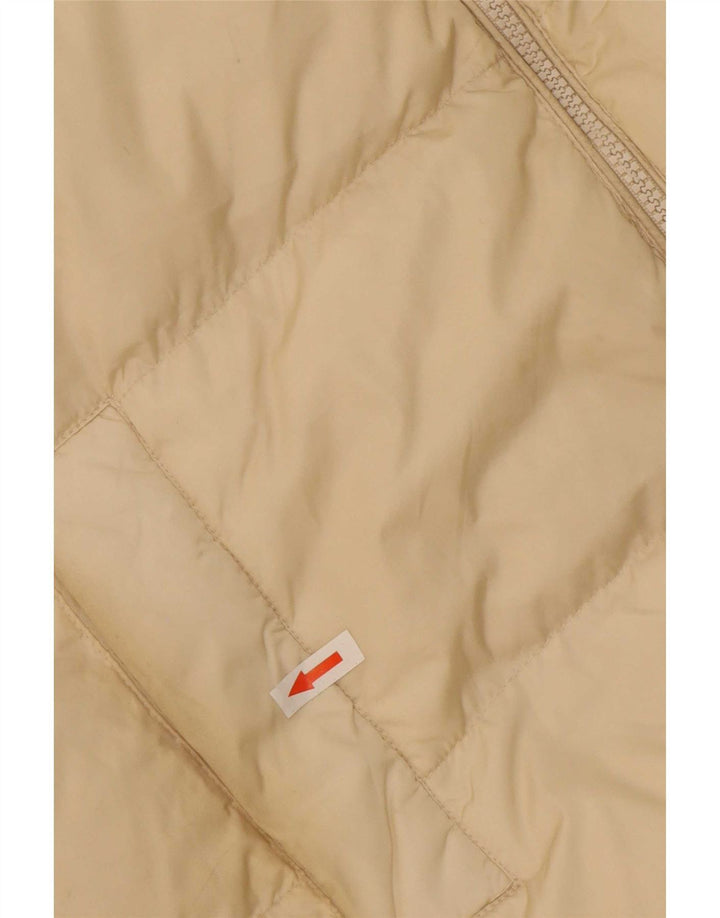 Cappotto imbottito oversize con cappuccio da donna Zara UK 6 XS Poliestere beige