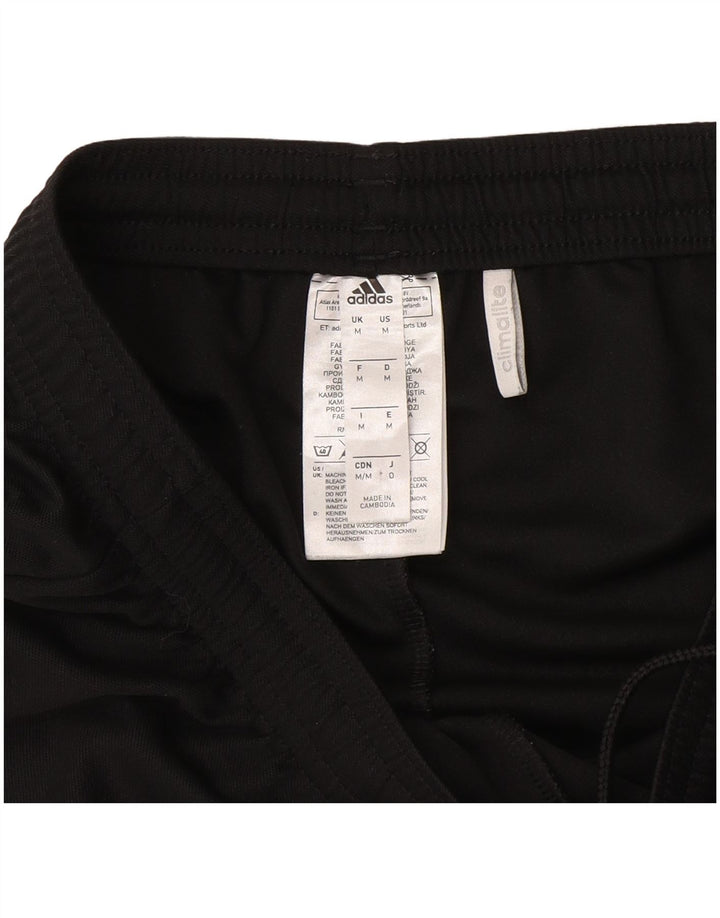 Pantaloncini sportivi Adidas Climalite da uomo medio poliestere nero