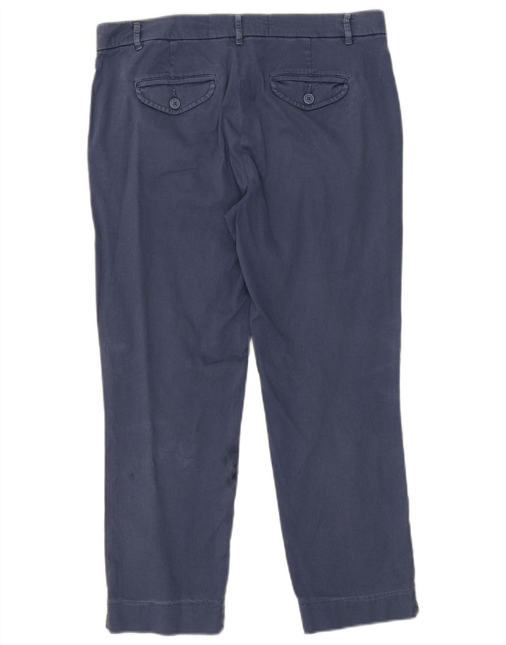 Pantaloni corti dritti da donna Benetton W33 L25 Blu