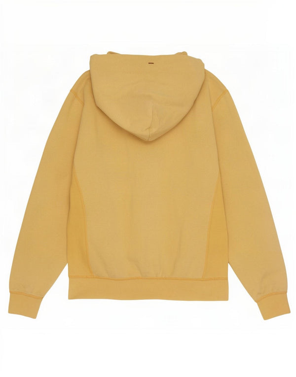 Maglione con cappuccio grafico da uomo Champion grande giallo