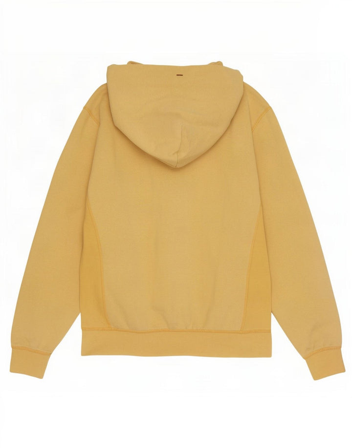 Maglione con cappuccio grafico da uomo Champion grande giallo