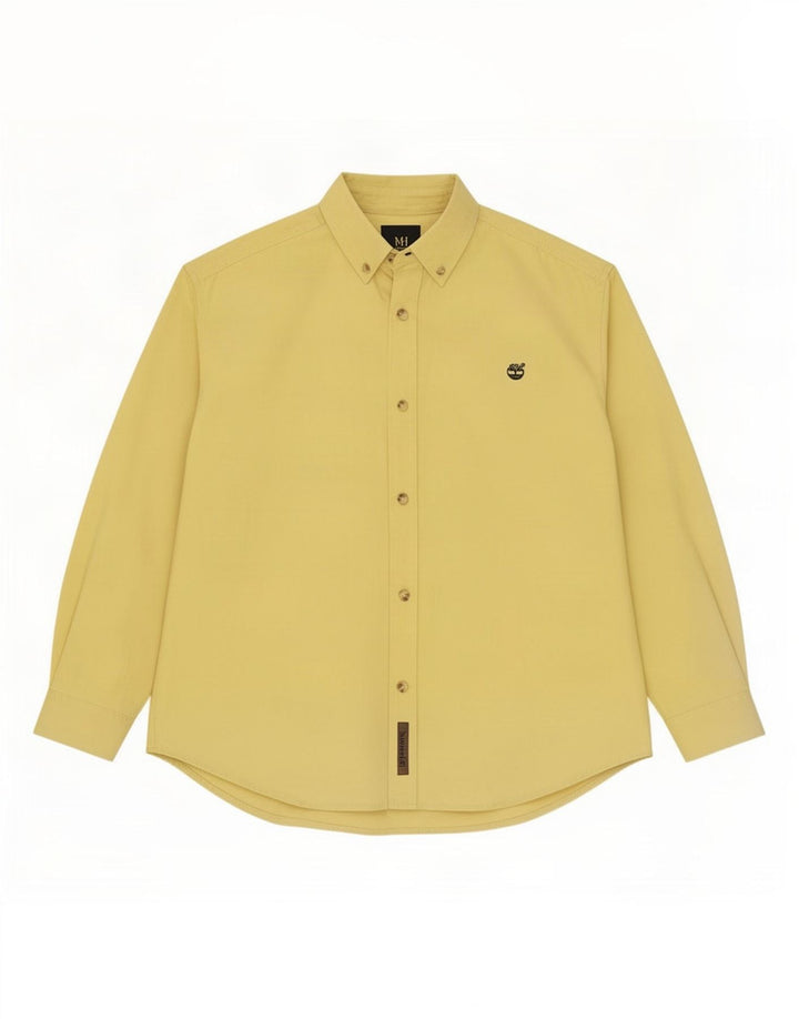 Camicia Timberland Bambino 9-10 Anni Cotone Giallo
