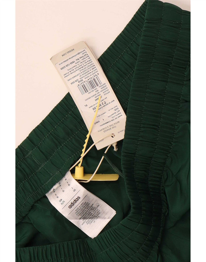 Pantaloni da tuta da uomo Adidas XL poliestere verde
