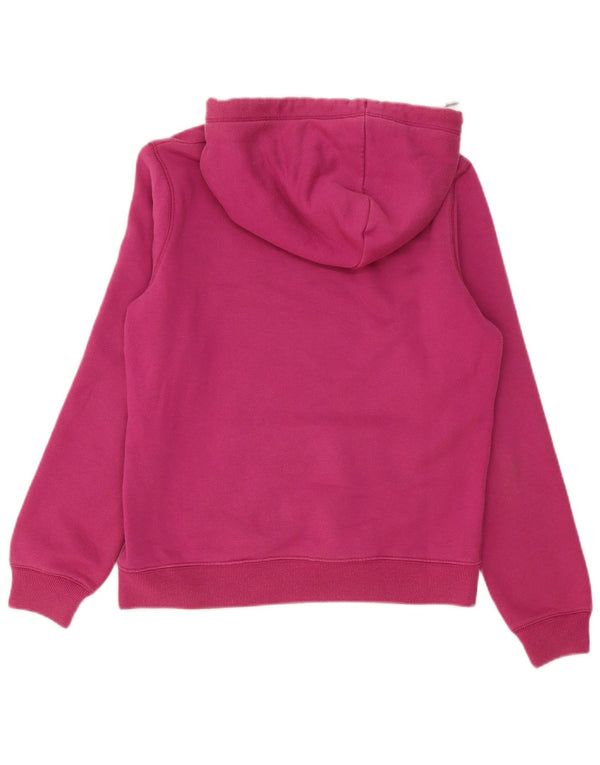 Maglione con cappuccio grafico da donna Jack Wills UK 12 Cotone rosa medio