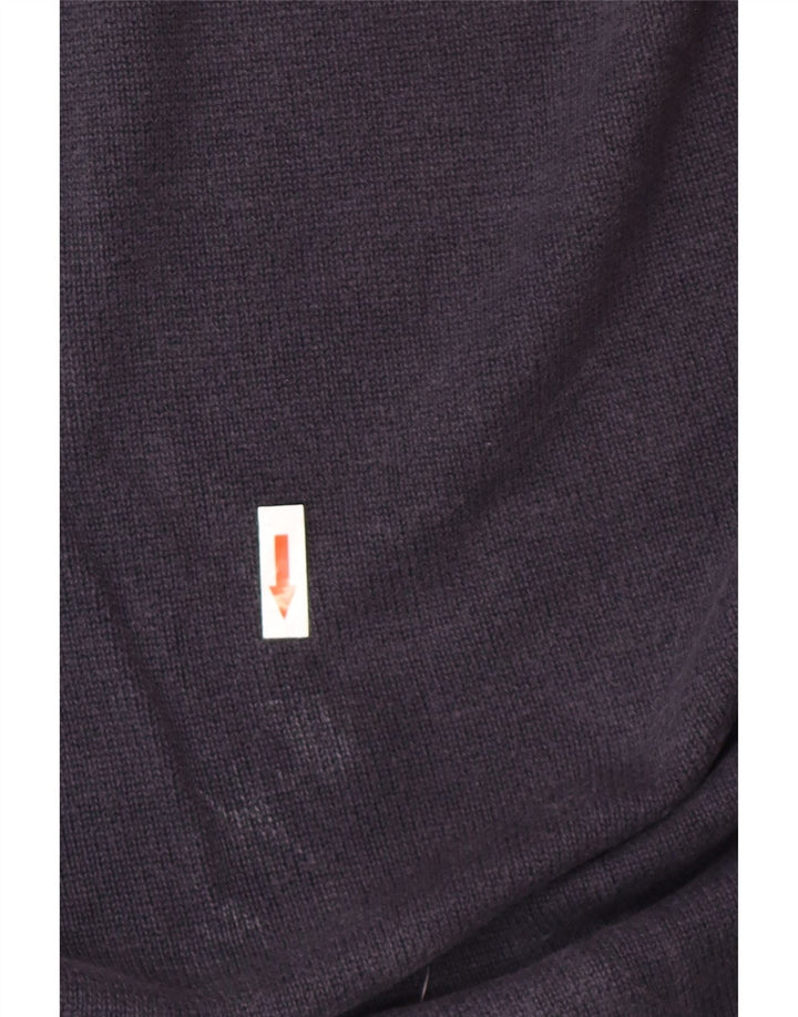 Gant Maglione da uomo con scollo a V 2XL in cotone blu navy