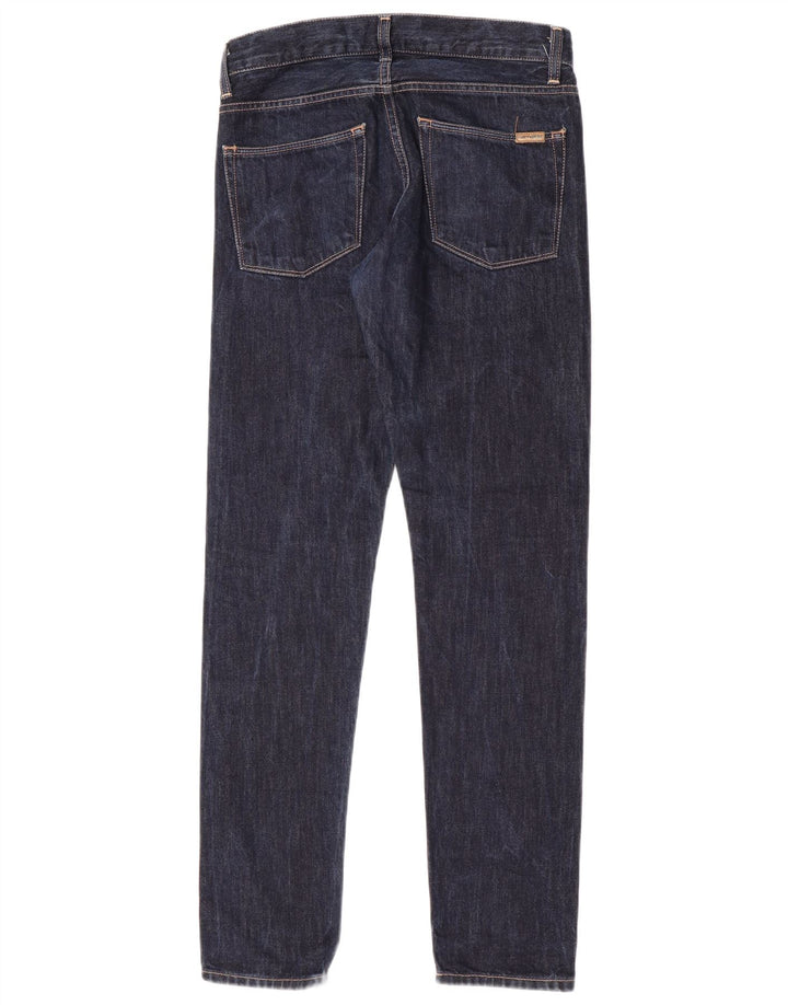 Jeans slim da uomo Carhartt W28 L32 cotone blu navy