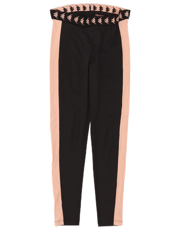Leggings grafici Kappa da donna Tezenis UK 12 Medium Black Colourblock