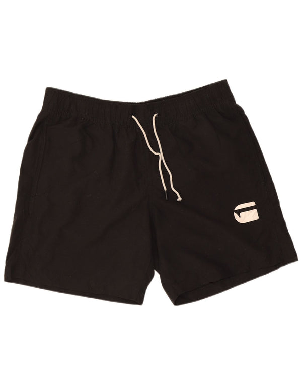 Pantaloncini da bagno da uomo G-Star medio poliestere nero