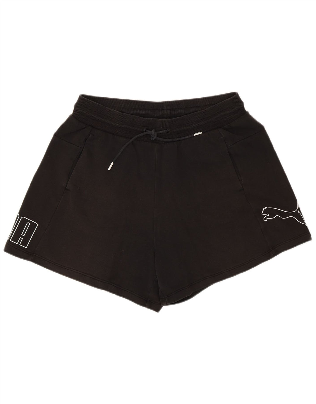 Pantaloncini sportivi grafici Puma da donna grandi neri