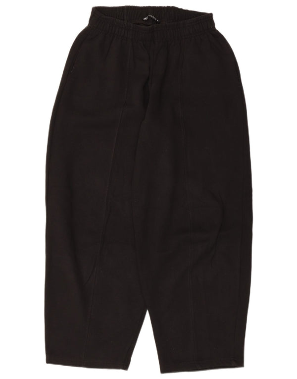 Pantaloni da tuta da donna Zara UK 12 cotone nero medio