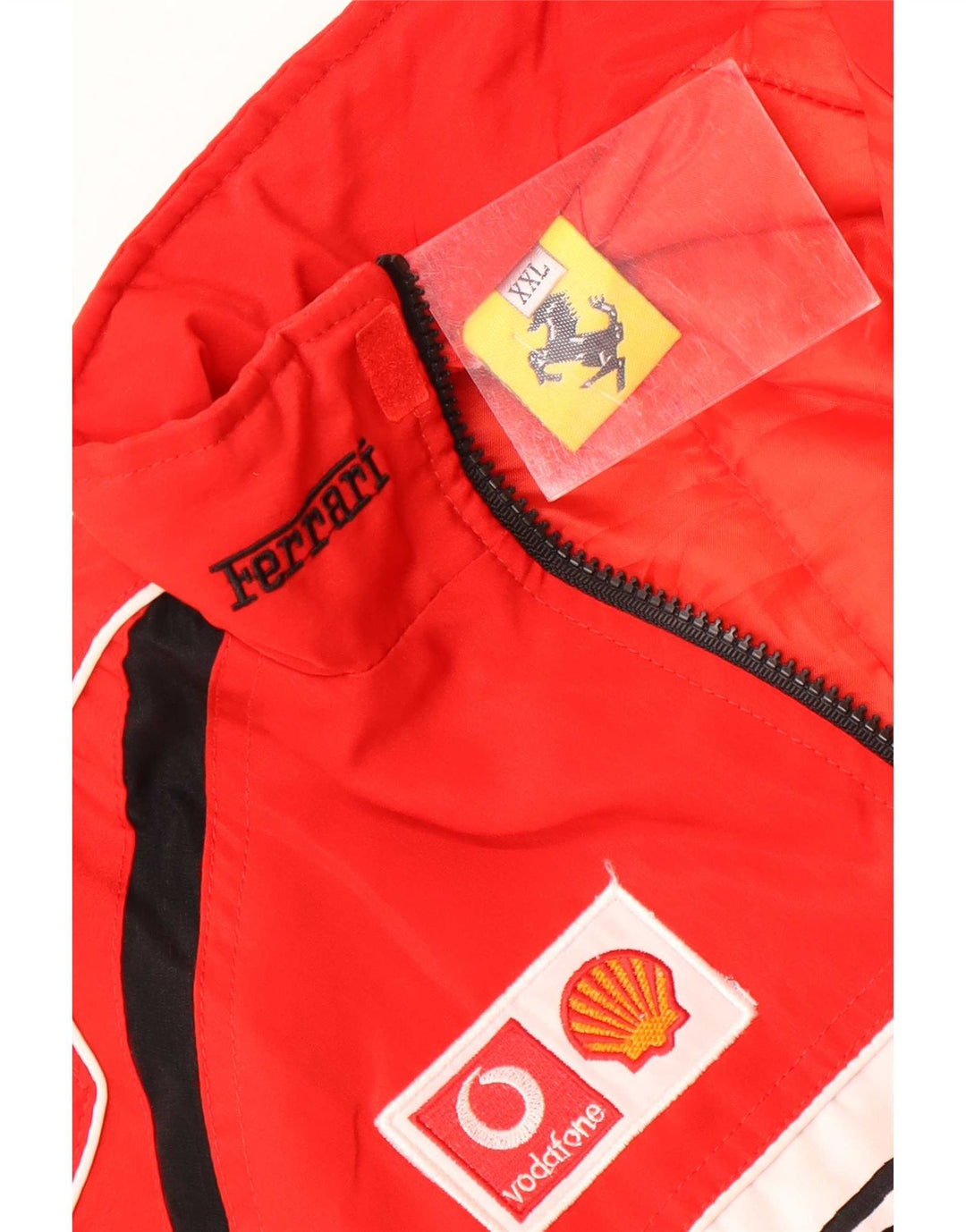 Giubbotto bomber grafico Ferrari per ragazzi 11-12 anni 2XL Rosso Colourblock