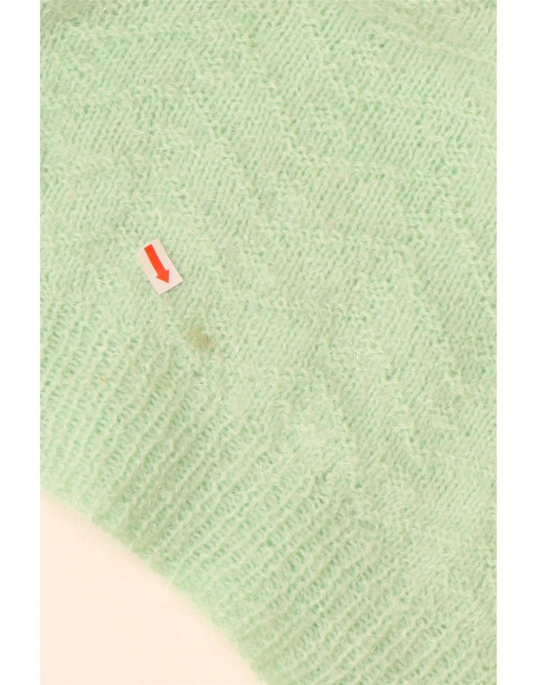 Maglione maglione con scollo a barca da donna VINTAGE UK 18 XL Verde