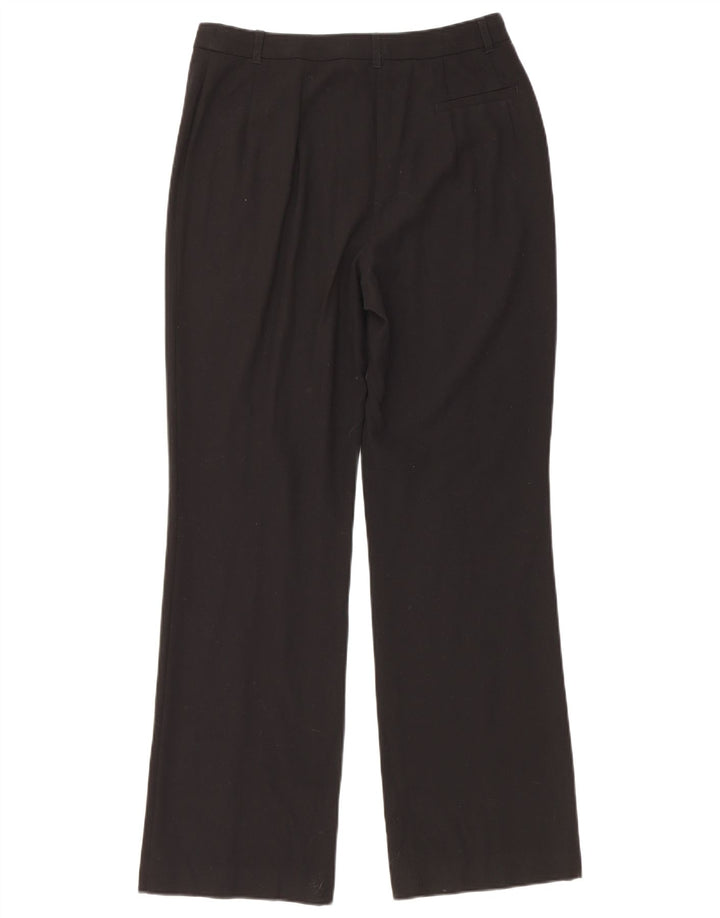 Pantaloni casual Bootcut da donna Marks & Spencer UK 12 medi W30 L30 neri