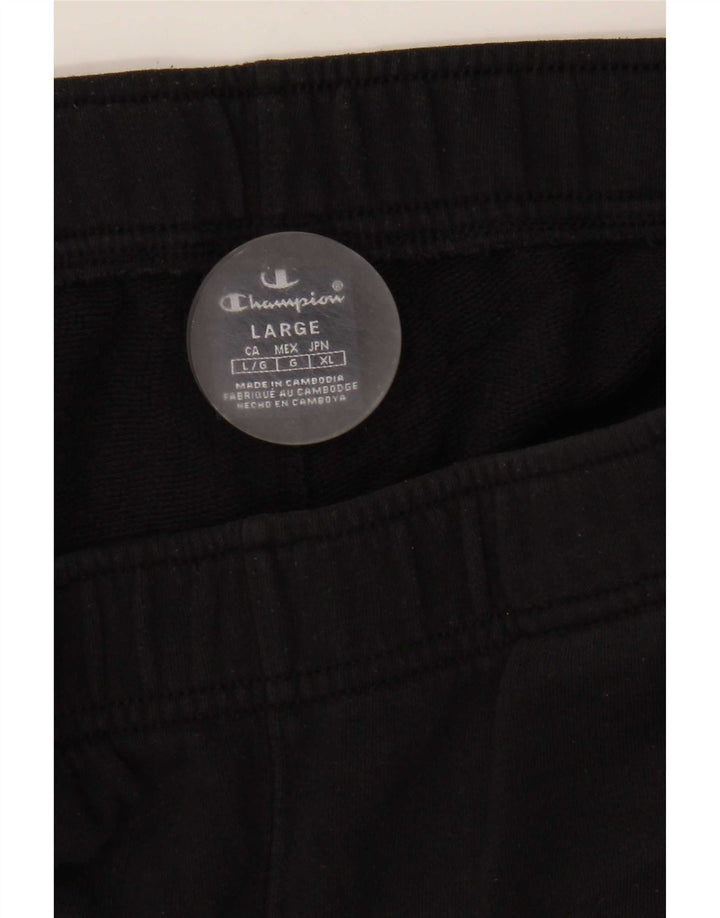 Pantaloni da tuta da uomo Champion Joggers grandi neri