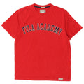 T-shirt grafica da uomo Fila Top XS in cotone rosso