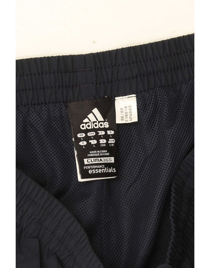 Pantaloncini sportivi Adidas Clima 365 da uomo di grandi dimensioni in poliestere blu navy