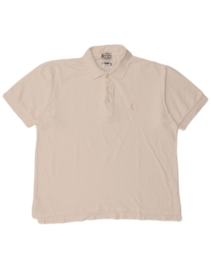 Polo Da Uomo Sergio Tacchini Bianca Media