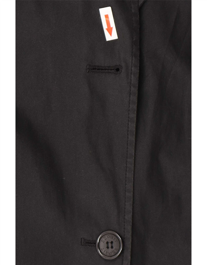 Giacca bomber da donna Esprit UK 10 Small Black Cotton