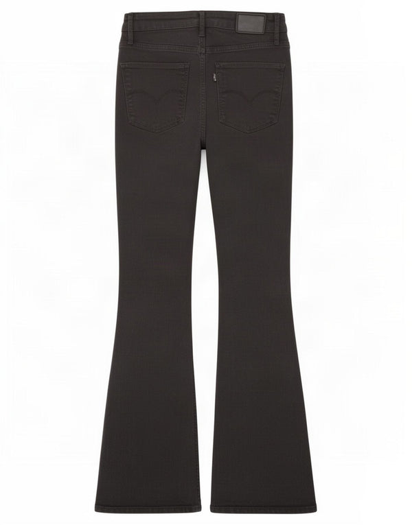 Jeans Levi's da donna 725 bootcut a vita alta W26 L32 cotone nero